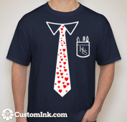 HSP Heart Walk Shirt (Front)